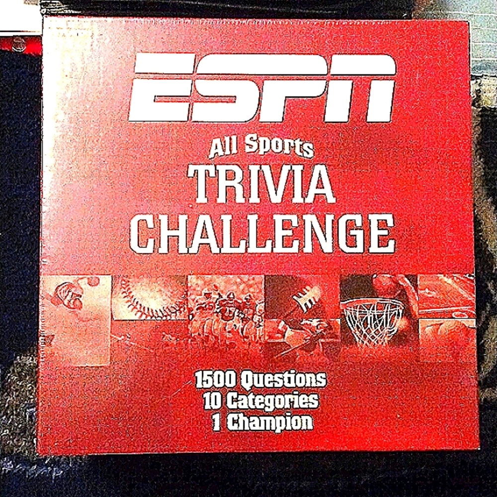 ESPN All Sports Trivia Challenge Game. Ages 13+. 2 - 6 people USAOPOLY brand NWT